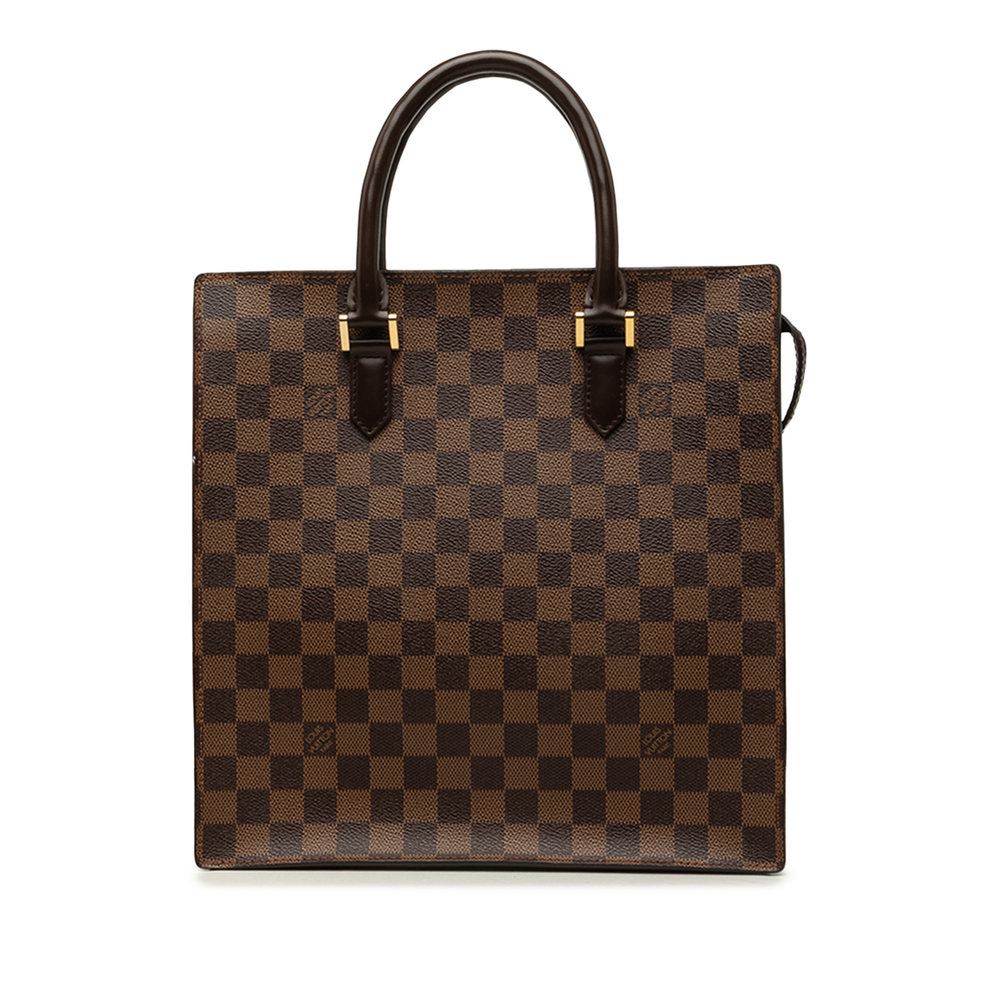 Pre-Loved Louis Vuitton Damier Ebene Venice Sac Plat